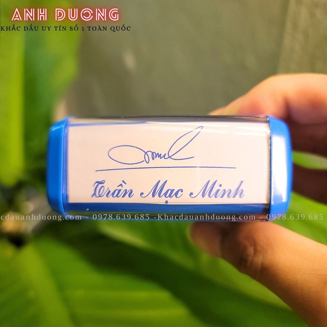 Hình ảnh khắc dấu chữ ký